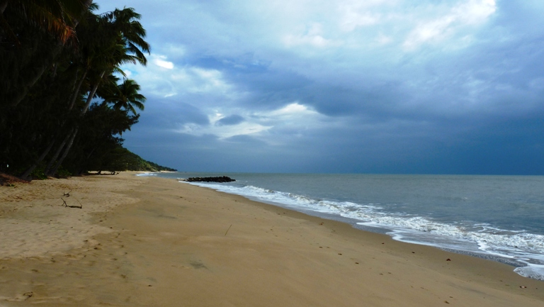Ellis Beach ohne Sonne